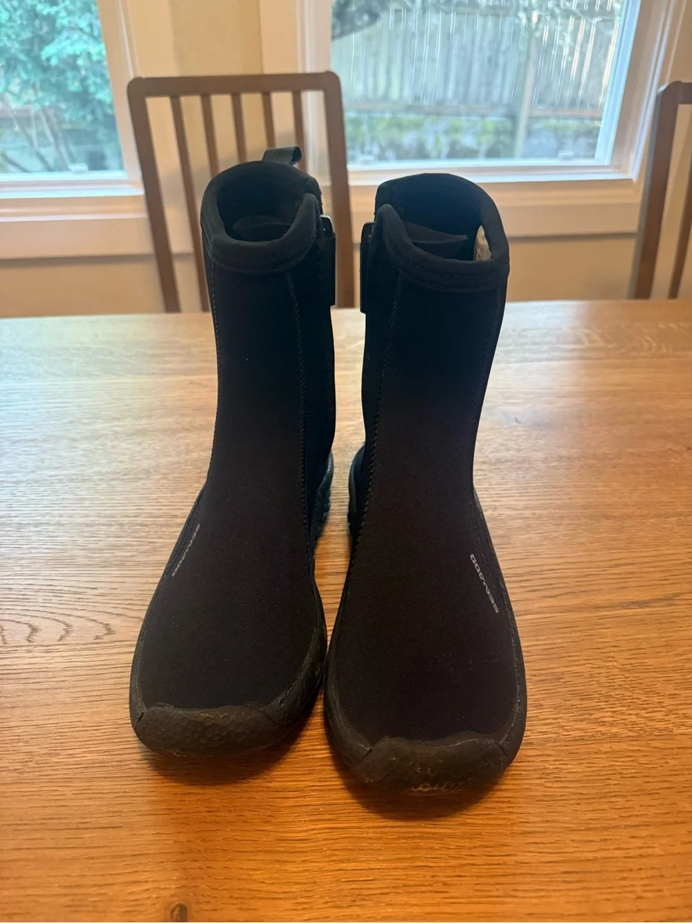 NWT Sea-Doo Neoprene Black Boots Watersports Size Men's 8